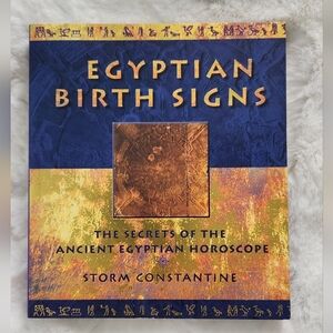 2/$15 - Egyptian Birthsigns softcover book